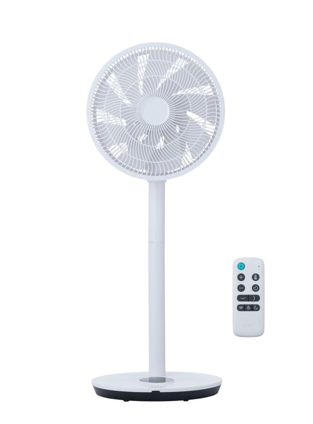 duux 【扇風機】DCモーター搭載 リビング扇（ホワイト） Whisper Flex Touch 2 ウィスパーフレックスタッチ DXCF71JPWT返品種別A