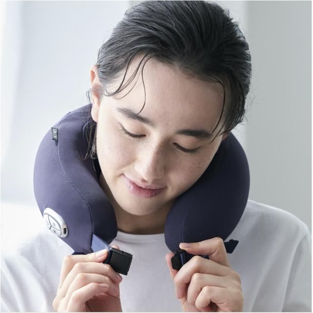 AiMY ネックマッサージャー(ネイビー) AiMY(エイミー) COMPACT NECKMASSAGER(コンパクトネックマッサージャー) AIM-036(NV)返品種別A AiMY ネックマッサージャー(ネイビー) AiMY(エイミー) COMPACT