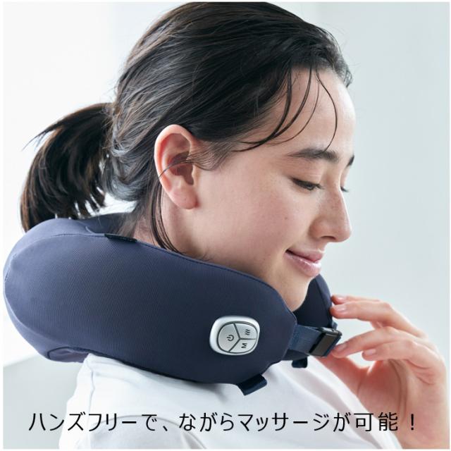 AiMY ネックマッサージャー(ネイビー) AiMY(エイミー) COMPACT