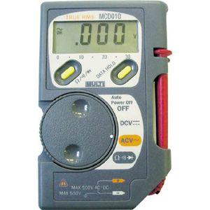 マルチ計測器 MCD008 コード収納機能付ポケットマルチ[MCD008] 返品種別B