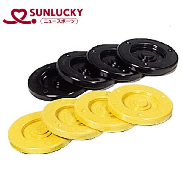 サンラッキー(Sunlucky) SNL-SCX3 シャフルボード用 ディスク(8枚セット)Sunlucky[SNLSCX3] 返品種別A