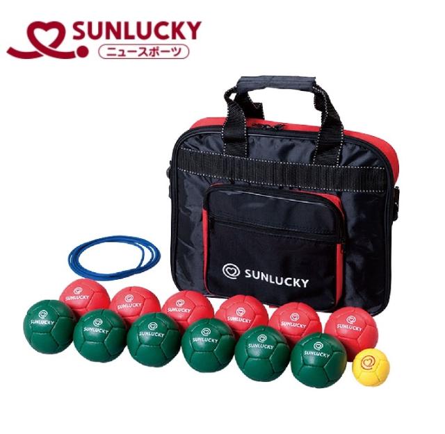 サンラッキー(Sunlucky) SNL-SRP530 ペタンク 室内用ソフト球Cセット(12個入り)Sunlucky[SNLSRP530] 返品種別A