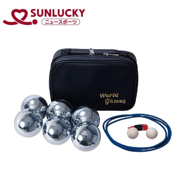 サンラッキー(Sunlucky) SNL-SRP410 ペタンク シルバー球普及用12Sunlucky[SNLSRP410] 返品種別A