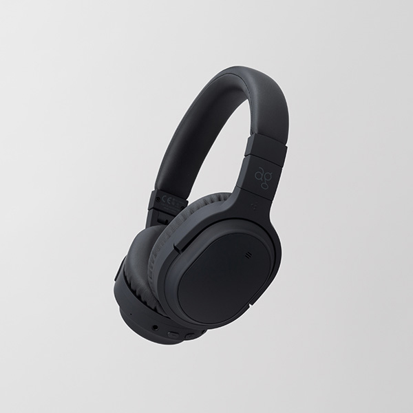 ag ノイズキャンセリング機能搭載Bluetooth対応ダイナミック密閉型ヘッドホン(ディープネイビー) AG-WHP01KMK2DN返品種別A