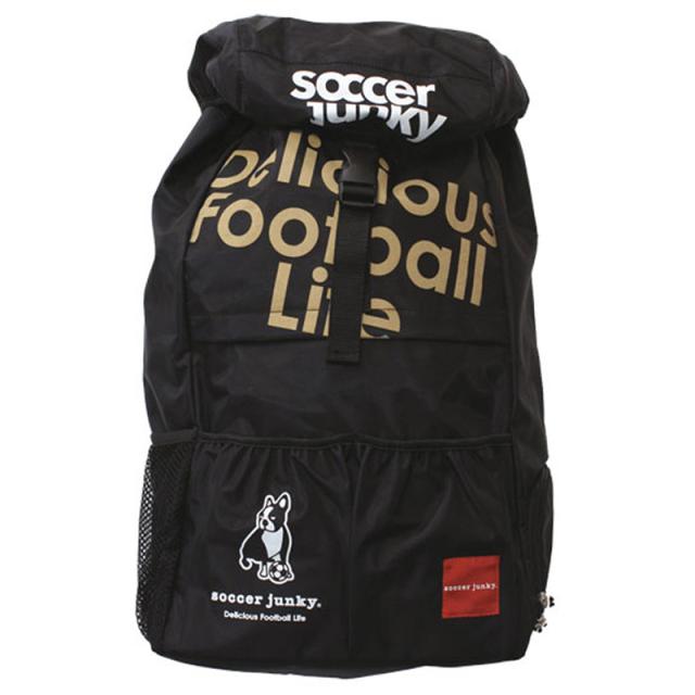 soccer junky（サッカージャンキー） SKU-SJ15080-2-F バックパック（ブラック）旅のお供+1[SKUSJ150802F] 返品種別A