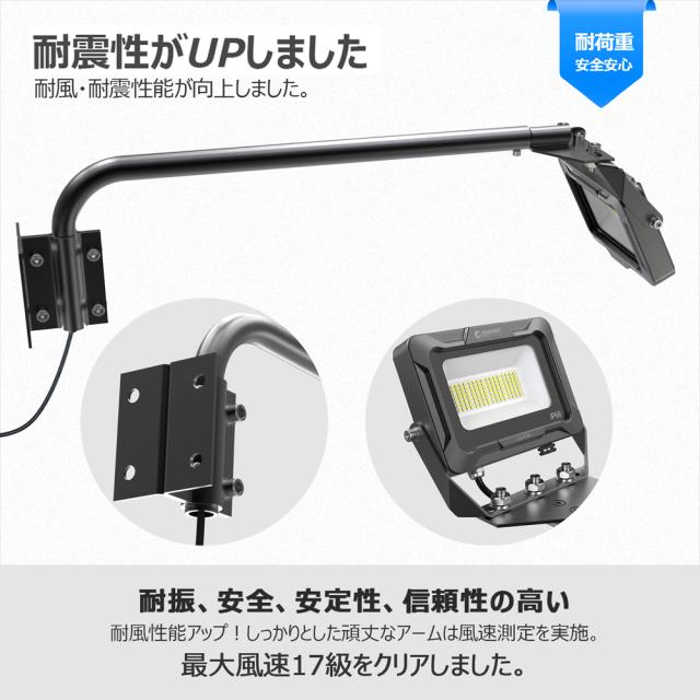グッド・グッズ LD-K2M 一体型LEDアームライト 30W　3150lmGOODGOODS[LDK2M] 返品種別A_4