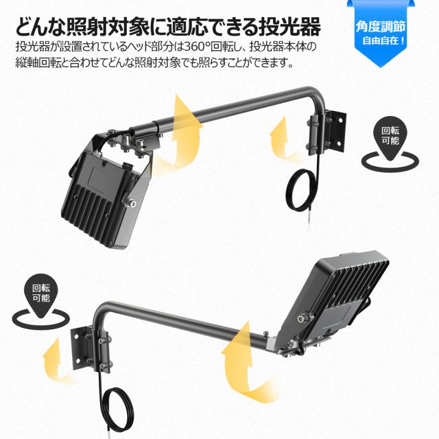 グッド・グッズ LD-K2M 一体型LEDアームライト 30W　3150lmGOODGOODS[LDK2M] 返品種別A_8