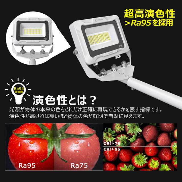 グッド・グッズ LD-K8W 一体型アームライト(白)　昼白色　2100lm/20WGOODGOODS　看板照明[LDK8W] 返品種別A_4