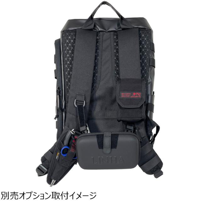 リーニア ミリタリーバックパック THE CAIMAN 22L(ブラック) MSB-28UM