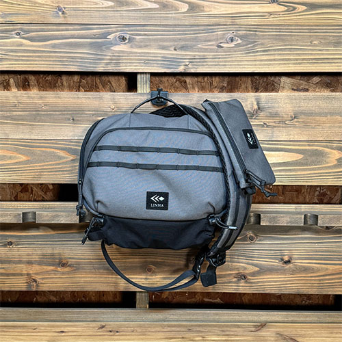 リーニア STP-03-GRAY スイッチ ワンショルダーバッグ ラプター(グレー)LINHA SWITCH ONESHOULDER BAG THE RAPTOR[STP03GRAY] 返品種別A