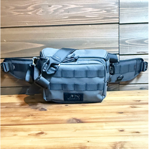 リーニア MSB-67-GRAY LG ウエストバッグ スナイパー(グレー)ライズファクトリー LINHA WAISTBAG THE SNIPER[MSB67GRAY] 返品種別A
