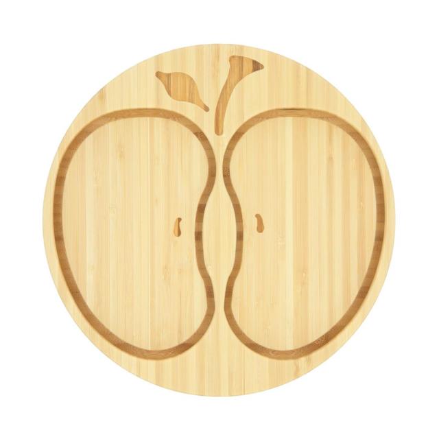 agney(アグニー) BF010954-1A-2J 木製 キッズプレートセット（りんご）[BF0109541A2J] 返品種別A