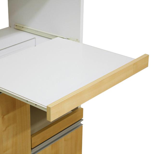 後藤家具物産・大川リビング木工社 国産60レンジ台(ナチュラル) RB-03-2-NA返品種別B