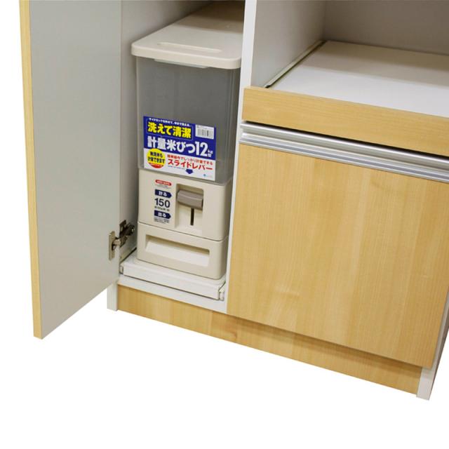 後藤家具物産・大川リビング木工社 国産60レンジ台(ナチュラル) RB-03-2-NA返品種別B