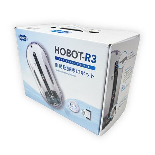 HOBOT HOBOT-R3 自動窓拭きロボット（ホワイト）HOBOT[HOBOTR3] 返品