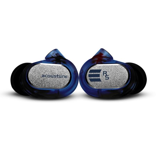 アコースチューン MONITORRSTHREENAVY ダイナミック密閉型カナルイヤホン（Aiiro -藍色-）RS THREE[MONITORRSTHREENAVY] 返品種別A