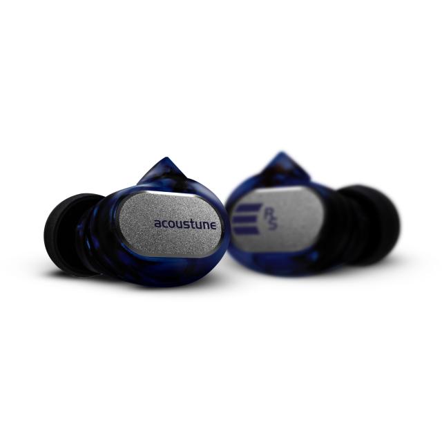 アコースチューン MONITORRSTHREENAVY ダイナミック密閉型カナルイヤホン（Aiiro -藍色-）RS THREE[MONITORRSTHREENAVY] 返品種別A