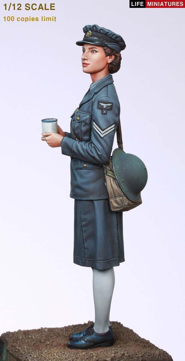 プラモデル　1/12 WWII イギリス空軍WAAF(婦人補助空軍) 副班長 1940-1941年 [LM-12003] 1/12 WWII イギリス空軍WAAF(婦人補助空軍) 副班長 1940-1941年