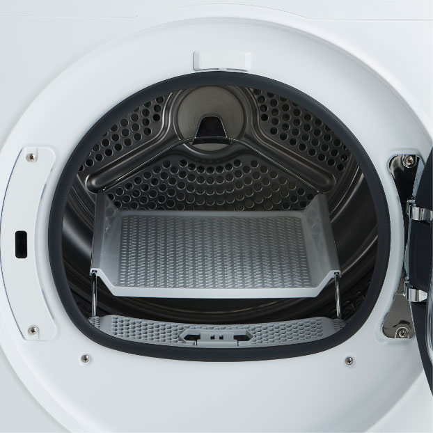 ハイアール JZ-K90A-W 9.0kg 衣類乾燥機Haier FUWATO[JZK90AW] 返品種別A