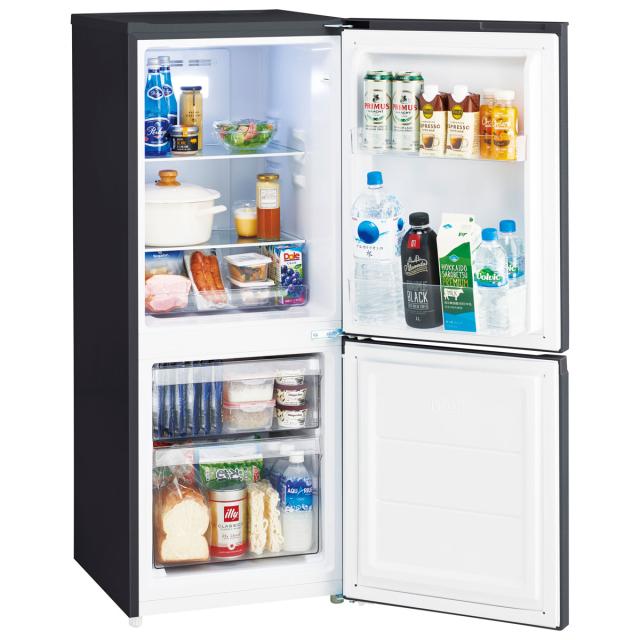 ハイアール 140L 2ドア冷蔵庫（マットグレー）【右開き】 Haier 「JR