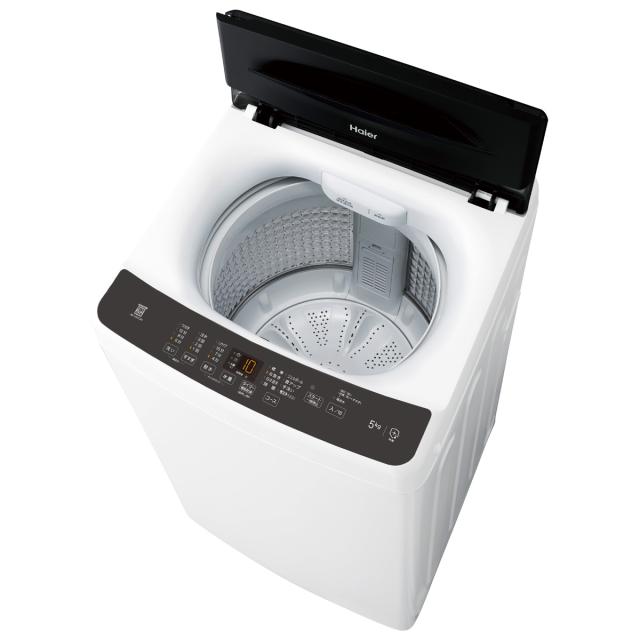ハイアール JW-U50C-K 5.0kg 全自動洗濯機　ブラックHaier[JWU50CK] 返品種別A