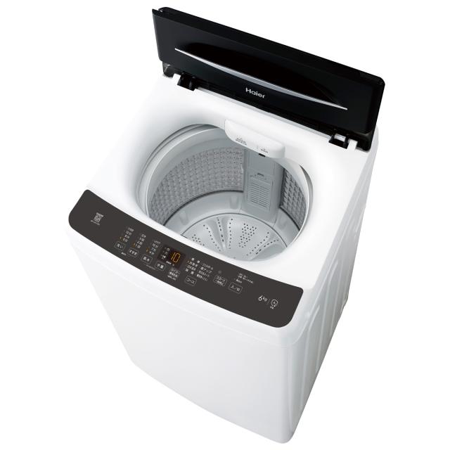 ハイアール JW-U61C-K 6.0kg 全自動洗濯機　ブラックHaier[JWU61CK] 返品種別A