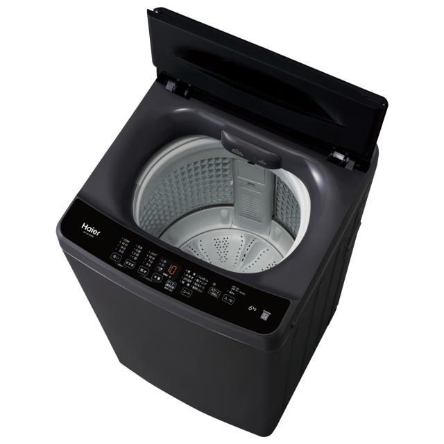 ハイアール JW-U61DJ-K 6.0kg 全自動洗濯機　ブラックHaier[JWU61DJK] 返品種別A