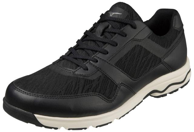 ミズノ B1GC221409225 ウォーキングシューズ(ブラック・22.5cm)mizuno LD AROUND 3 SW　メンズ[B1GC221409225] 返品種別A