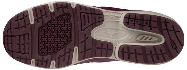 ミズノ レディース ウォーキングシューズ（パープル・サイズ：22.5cm） mizuno LD アラウンド 3 SW B1GD221567225返品種別A