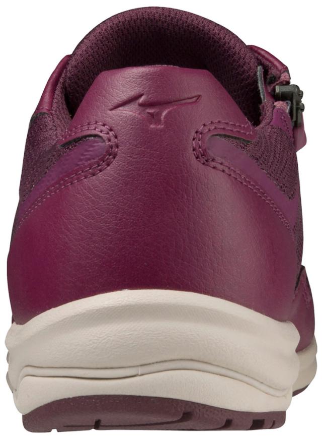 ミズノ レディース ウォーキングシューズ（パープル・サイズ：22.5cm） mizuno LD アラウンド 3 SW B1GD221567225返品種別A