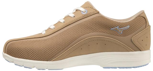 ミズノ B1GF193249220 レディース ウォーキングシューズ（ベージュ・サイズ：22.0cm）mizuno LS802[B1GF193249220] 返品種別A