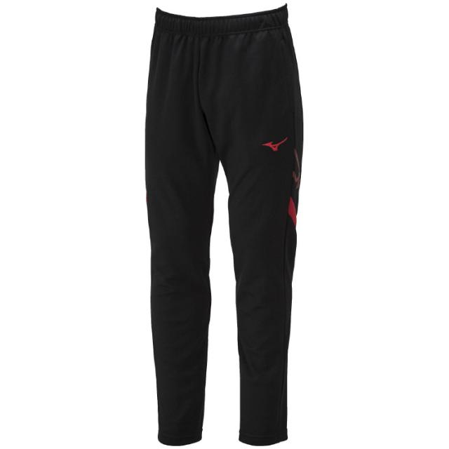 ミズノ 32MDA11096XL MCライン ウォームアップパンツ（ブラック×チャイニーズレッド・サイズ：XL）MIZUNO[32MDA11096XL] 返品種別A