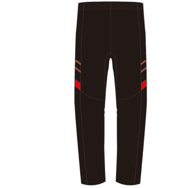 ミズノ 32MDA11096XL MCライン ウォームアップパンツ（ブラック×チャイニーズレッド・サイズ：XL）MIZUNO[32MDA11096XL] 返品種別A