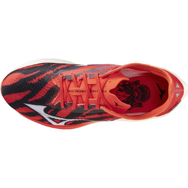 ミズノ ユニセックス ランニングシューズ ウエーブリベリオンプロ3（アカオニ×アオオニ・サイズ：26.0cm） U1GD253303260返品種別A