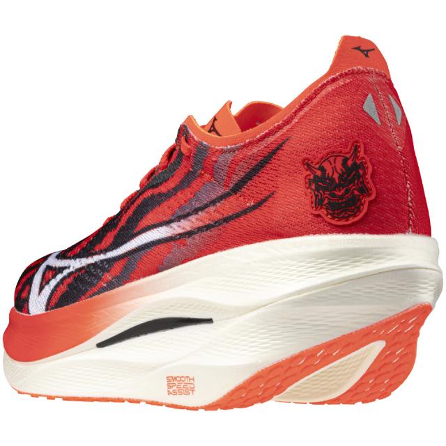 ミズノ ユニセックス ランニングシューズ ウエーブリベリオンプロ3（アカオニ×アオオニ・サイズ：26.0cm） U1GD253303260返品種別A