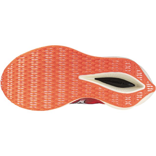 ミズノ ユニセックス ランニングシューズ ウエーブリベリオンプロ3（アカオニ×アオオニ・サイズ：25.5cm） U1GD253303255返品種別A