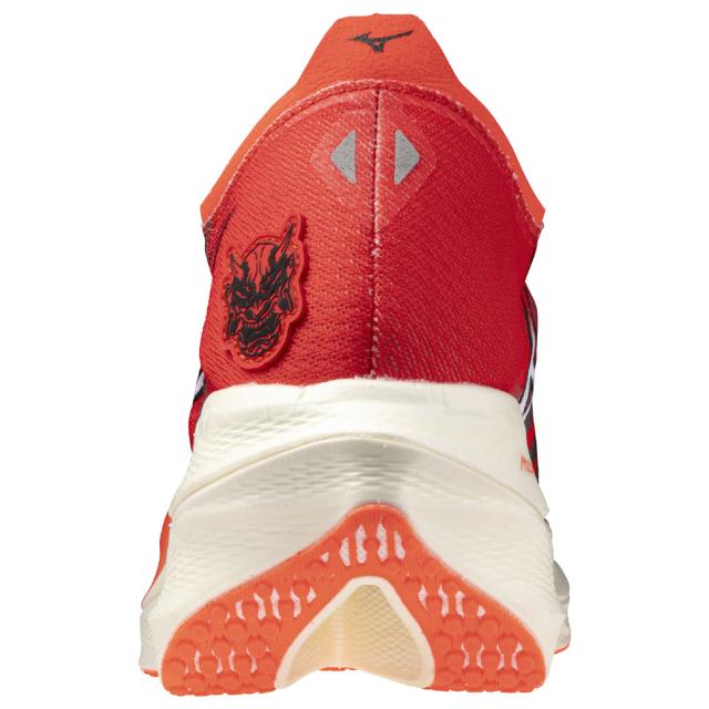 ミズノ ユニセックス ランニングシューズ ウエーブリベリオンプロ3（アカオニ×アオオニ・サイズ：25.5cm） U1GD253303255返品種別A