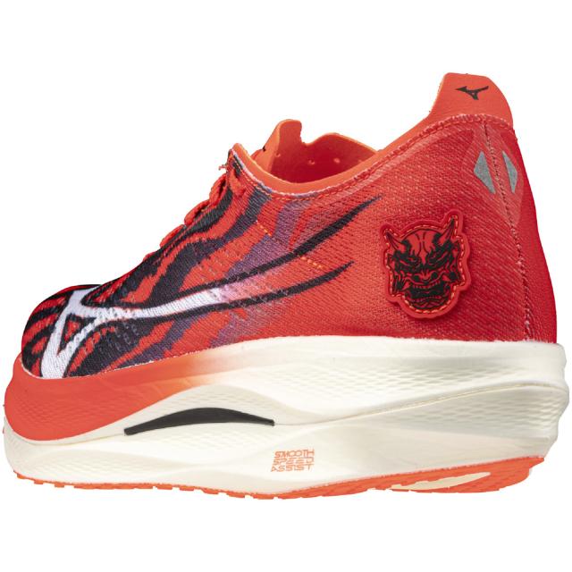 ミズノ ユニセックス ランニングシューズ ウエーブリベリオンプロ LOW（アカオニ×アオオニ・サイズ：26.0cm） U1GD254303260返品種別A