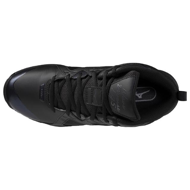 ミズノ ユニセックス フィットネスシューズ ウエーブダイバース LG5（ブラック×シルバー・サイズ：24.5cm） 31GF257109245返品種別A