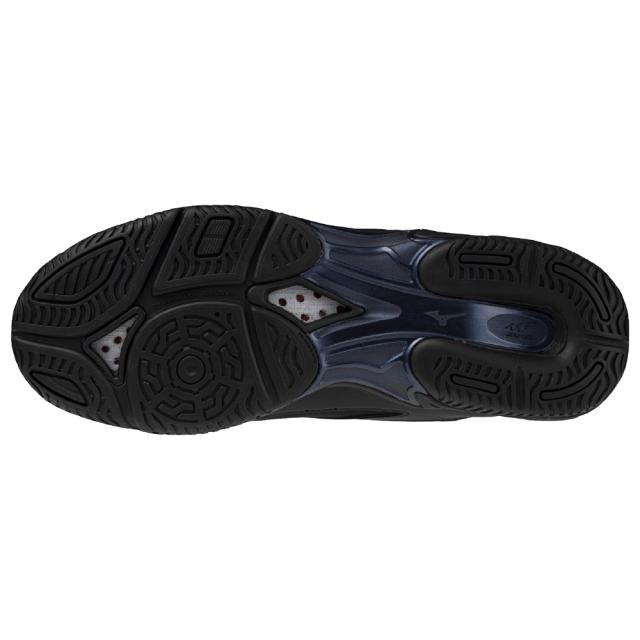 ミズノ ユニセックス フィットネスシューズ ウエーブダイバース LG5（ブラック×シルバー・サイズ：24.5cm） 31GF257109245返品種別A