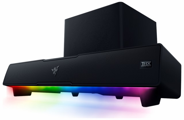 Razer 【国内正規品】Razer Chroma RGB 搭載 デスクトップサウンドバー＆サブウーファーセット RZ05-03920100-R3A1返品種別A