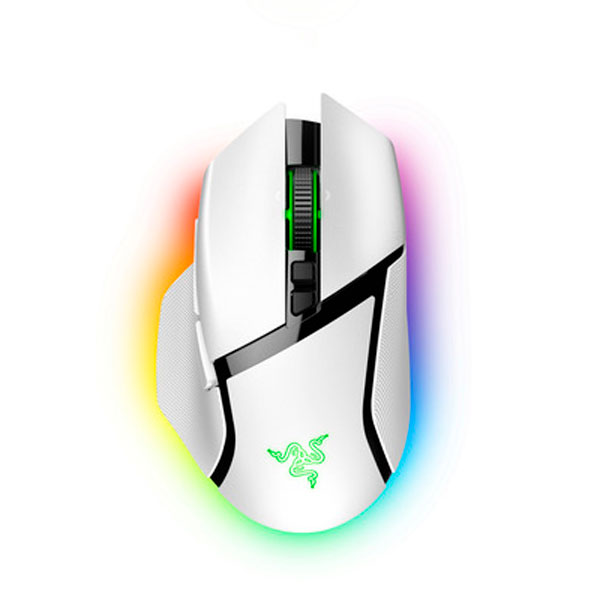 Razer 【国内正規品】ワイヤレスゲーミングマウス 11ボタン Basilisk V3 Pro White Edition RZ01-04620200-R3A1返品種別A