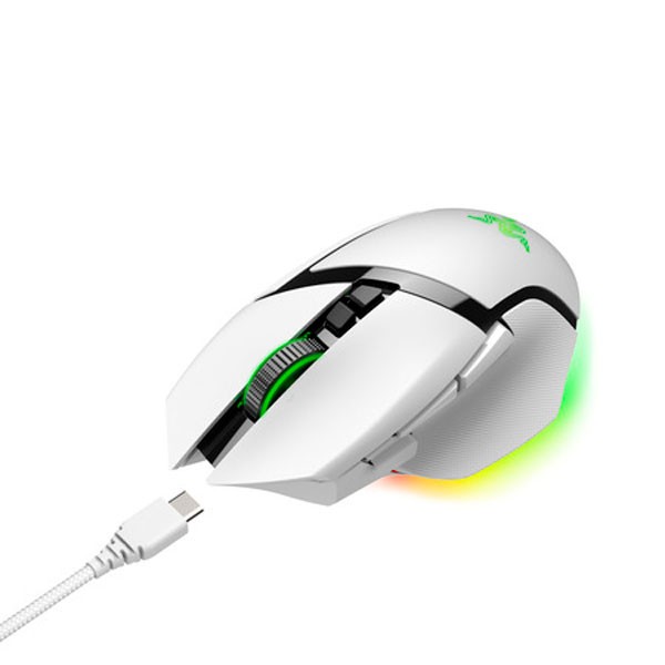 Razer ワイヤレスゲーミングマウス 11ボタン Basilisk V3 Pro White