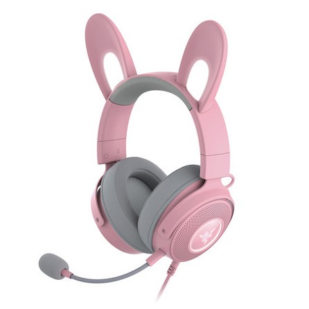 Razer 【国内正規品】ゲーミングヘッドセット RAZER KRAKEN KITTY V2 PRO - Quartz Pink（クォーツピンク） RZ04-04510200-R3M1返品種別A