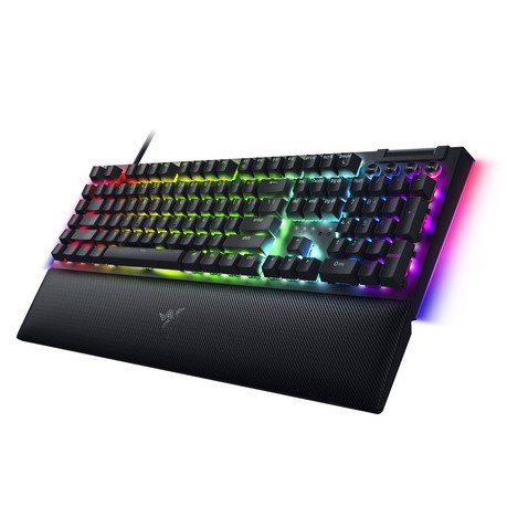 Razer 【国内正規品】メカニカルゲーミングキーボード BlackWidow V4 Green Switch 英語配列 フルサイズ RZ03-04690100-R3M1返品種別A