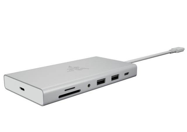 Razer RC21-02250200-R3M1 【国内正規品】ドッキングステーション 11ポート USB C Dock (Mercury White)[RC2102250200R3M1] 返品種別A_3