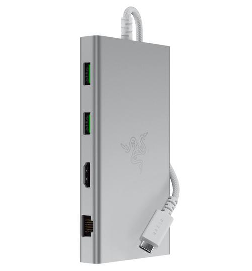 Razer RC21-02250200-R3M1 【国内正規品】ドッキングステーション 11ポート USB C Dock (Mercury White)[RC2102250200R3M1] 返品種別A_8