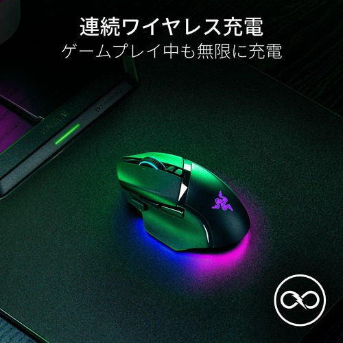 Razer 【国内正規品】HyperFlux V2 Hard Edition　ワイヤレス充電ゲーミングマウスパッド＆ パック RZ81-04930100-B3M1返品種別A_5