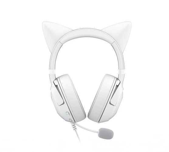 Razer 【国内正規品】有線 RGB対応 ネコミミ ゲーミングヘッドセットKraken Kitty V2 (White) RZ04-04730600-R3M1返品種別A_5