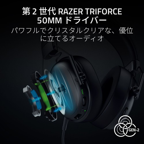 Razer RZ04-05420100-R3M1 【国内正規品】BlackShark V3 X HyperSpeed　ワイヤレス eスポーツヘッドセット[RZ0405420100R3M1] 返品種別A_6